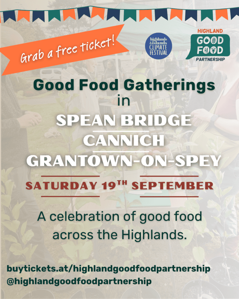 Good Food Gatherings on Sat 19th September!